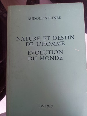 Nature et destin de l'homme