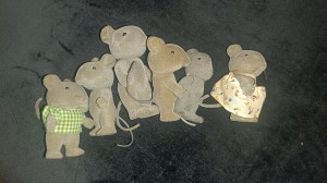 Photo de souris grise